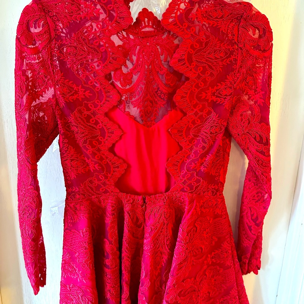 Saylor Raspberry Rita Dress - Picture 2 of 3